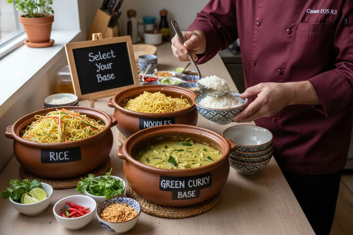 customize thai meal