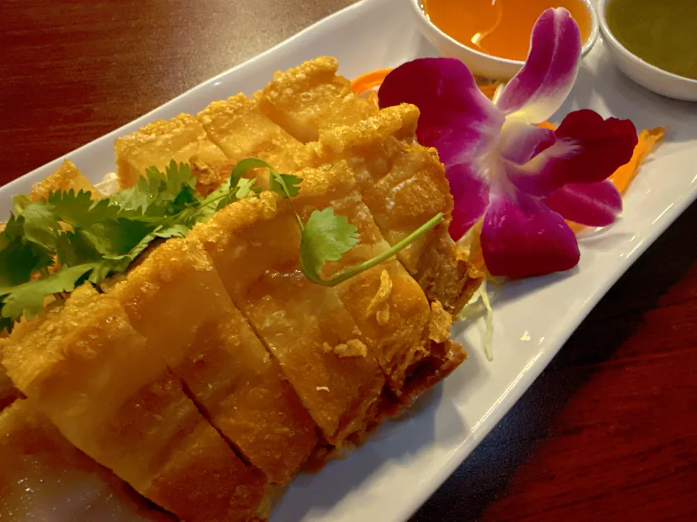 Thai Spoon Crispy Pork